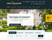 Tablet Screenshot of kok-heijkamp.nl
